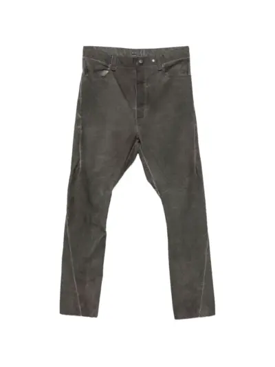 69 BY ISAAC SELLAM four-pocket straight-leg trousers - Grey