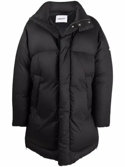 AMBUSH padded down coat - Black