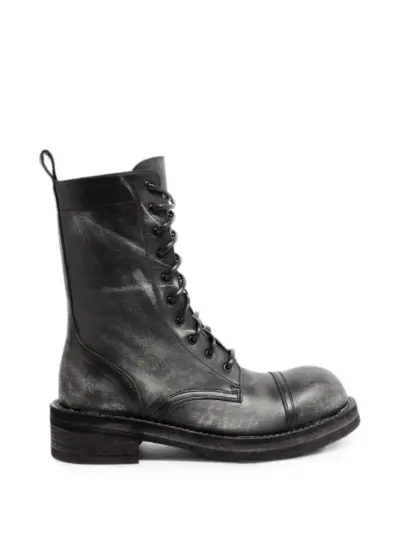 Ann Demeulemeester Aric lace-up ankle boots - Black