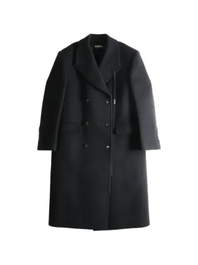 Ann Demeulemeester Jack double-breasted coat - Black