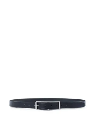 Ann Demeulemeester buckle-fastening leather belt - Black