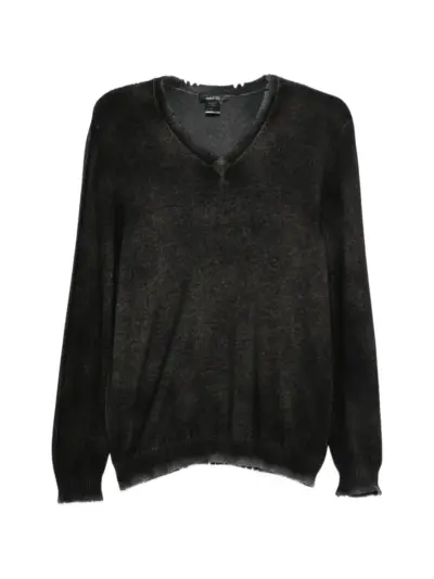 Avant Toi V-neck sweater - Black