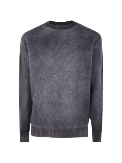 Avant Toi crew-neck sweater - Grey