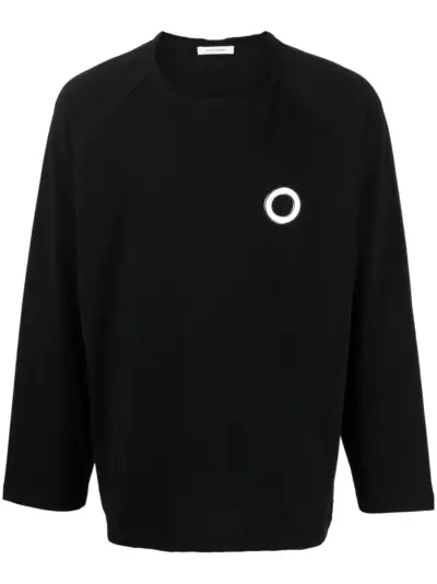 Craig Green appliqué-detail cotton sweatshirt - Black