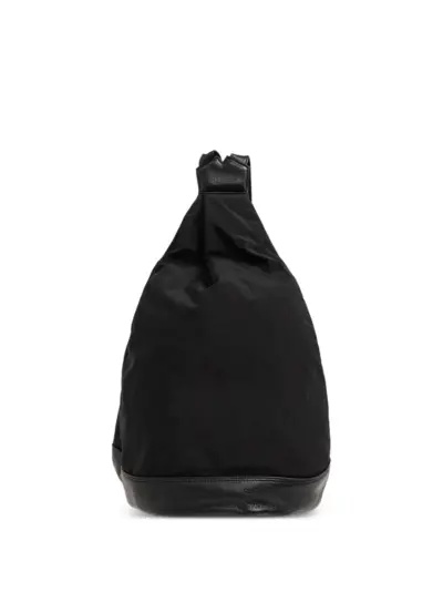 Discord Yohji Yamamoto logo-patch backpack - Black