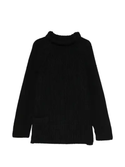 Forme D'expression chunky-knit sweater - Black