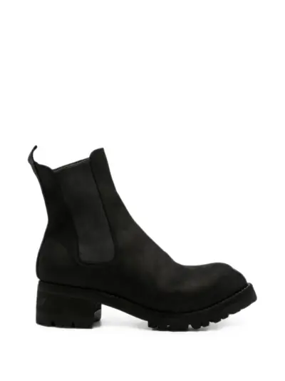 Guidi chunky-sole Chelsea boots - Black