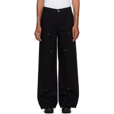 HELIOT EMIL Black Lorica Jeans