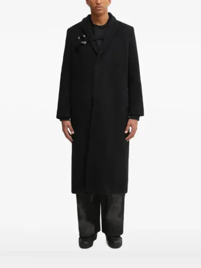 HELIOT EMIL buttoned coat - Black
