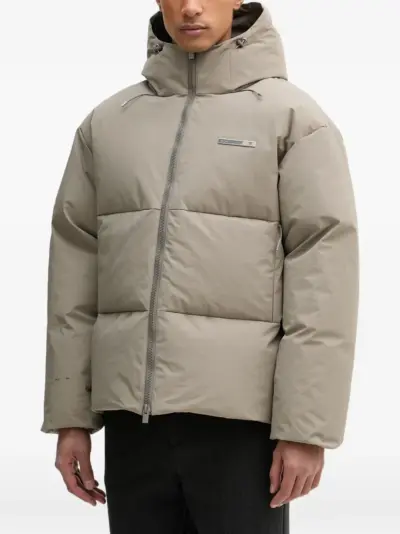 HELIOT EMIL hooded padded jacket - Neutrals