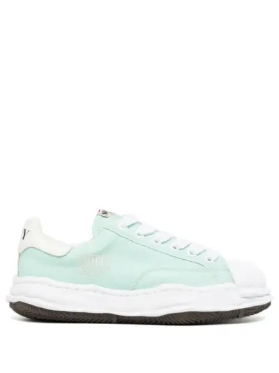 Maison MIHARA YASUHIRO BLAKEY OG sole canvas low-top sneakers - Blue