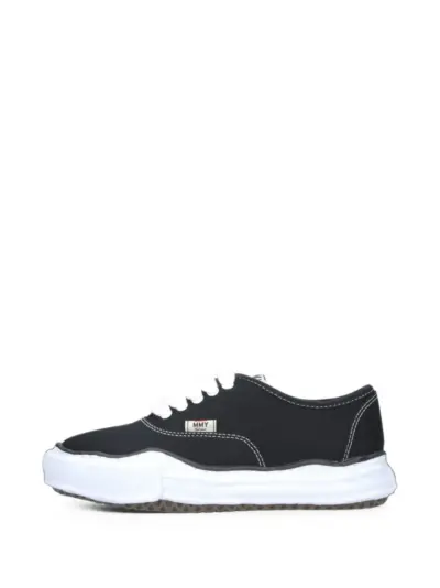 Maison MIHARA YASUHIRO "Baker" OG sole canvas low-top sneakers - Black