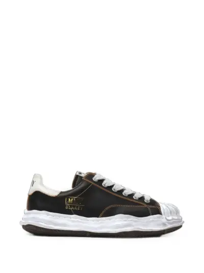 Maison MIHARA YASUHIRO Blakey OG Sole leather sneakers - Black