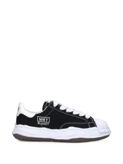 Maison MIHARA YASUHIRO "Blakey" OG sole canvas low-top sneakers - Black