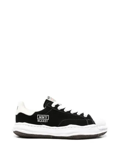 Maison MIHARA YASUHIRO Blakey warped-sole sneakers - Black