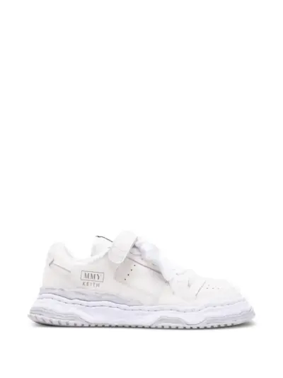 Maison MIHARA YASUHIRO Keith sculpted-sole sneakers - White