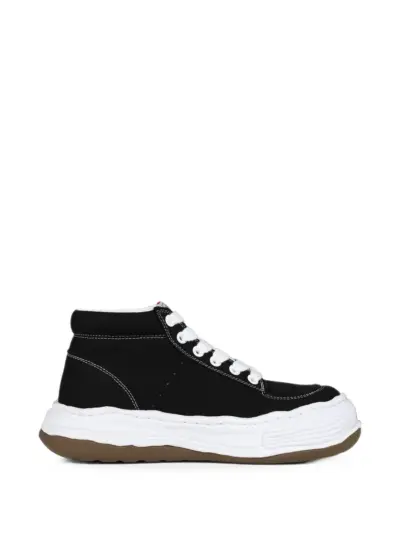 Maison MIHARA YASUHIRO Oliver canvas sneakers - Black