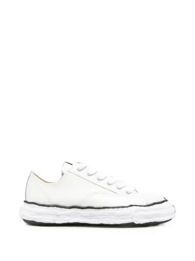 Maison MIHARA YASUHIRO PETERSON23 OG sole wrinkled leather low-top sneakers - White