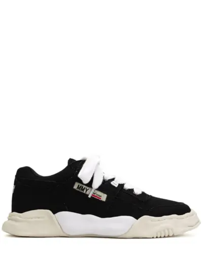 Maison MIHARA YASUHIRO Parker OG sole canvas low-top sneakers - Black