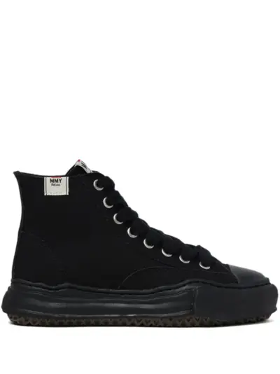 Maison MIHARA YASUHIRO Peterson high-top canvas sneakers - Black