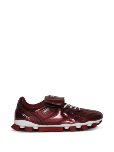 Maison MIHARA YASUHIRO Toledo metallic sneakers - Red