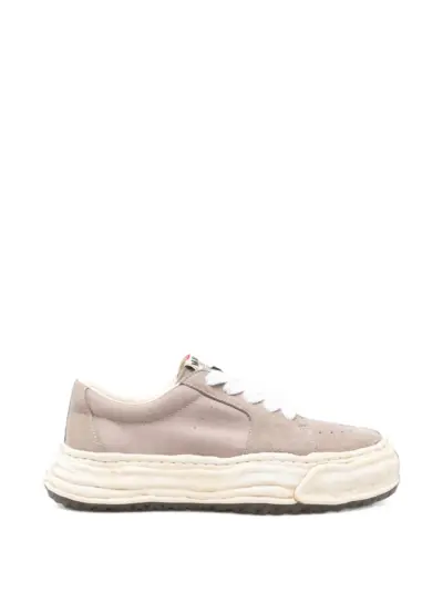 Maison MIHARA YASUHIRO wavy-sole sneakers - Neutrals