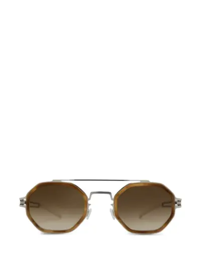 Mykita Arturo geometric-frame sunglasses - Silver