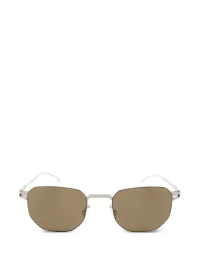Mykita Bijan geometric-frame sunglasses - Silver
