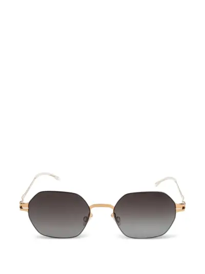 Mykita Hamish geometric-frame sunglasses - Gold