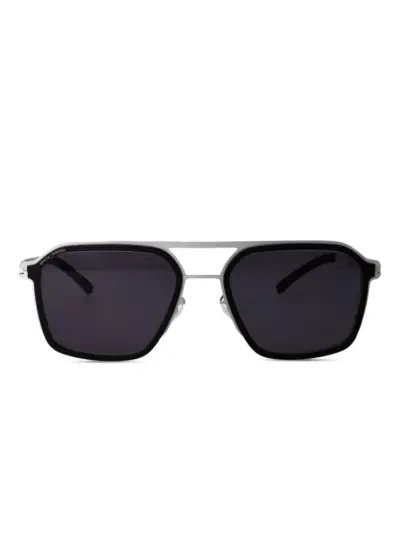 Mykita geometric-frame sunglasses - Silver