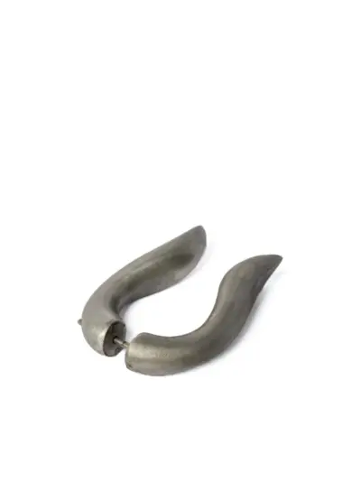 Parts of Four Hathor matte-finish earring - Silver
