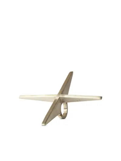 Parts of Four Sistema sterling silver ring - Neutrals