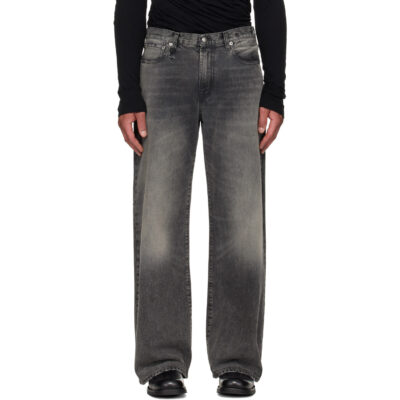 R13 Gray D'Arcy Loose Jeans