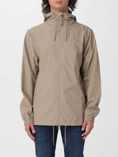 RAINS Storm Breaker Hooded Windbreaker Jacket in Recycled Technical Fabric