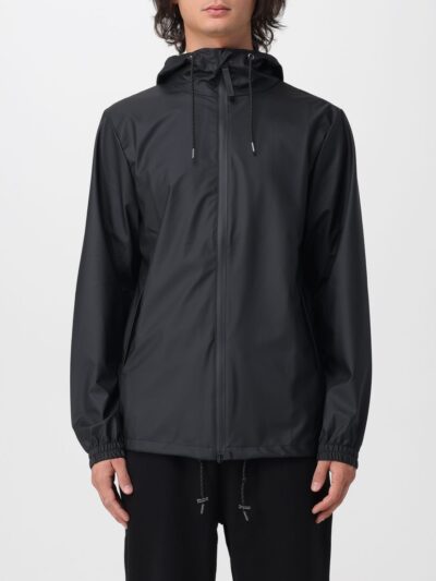 RAINS Storm Breaker Hooded Windbreaker Jacket in Recycled Technical Fabric