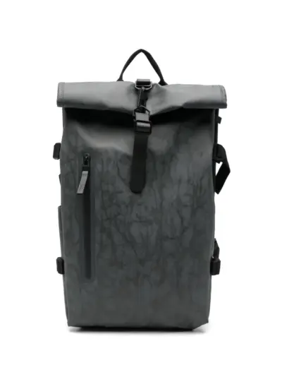Rains roll-top buckle backpack - Grey