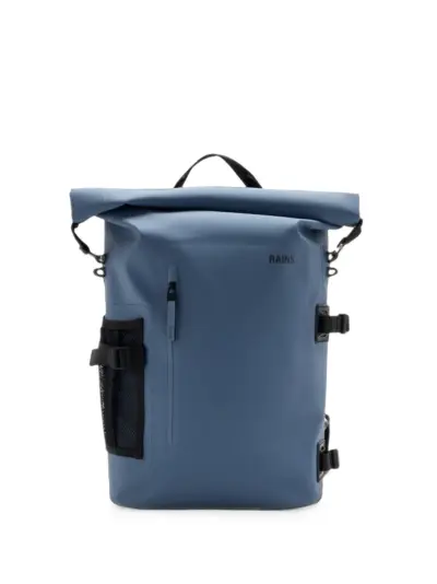 Rains rolltop opening backpack - Blue