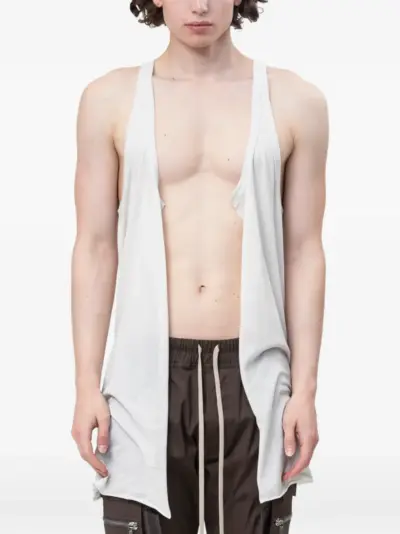 Rick Owens Open Pony tank top - White