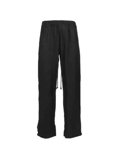 Song For The Mute drawstring track pants - Black