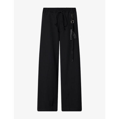 Song for the Mute Mens Song For The Mute Wide-Leg Relaxed-Fit Woven Trousers