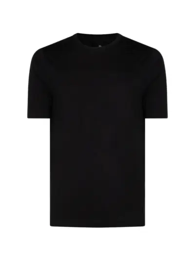 Thom Krom cross-stitch deconstructed T-shirt - Black