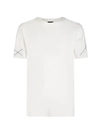Thom Krom exposed-seam T-shirt - White