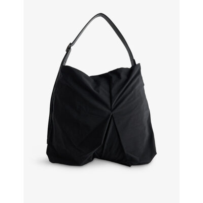 Yohji Yamamoto Mens Yohji Yamamoto Angular Woven Shoulder Bag