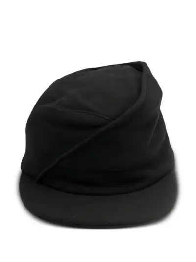 Yohji Yamamoto asymmetric cap - Black