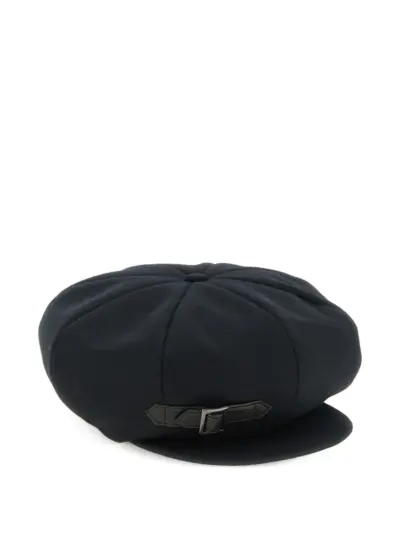 Yohji Yamamoto eight-panel casquette hat - Blue