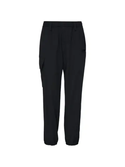 Yohji Yamamoto flap-pocket cargo pants - Black