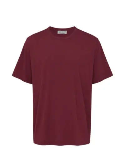 Yohji Yamamoto round-neck short-sleeve T-shirt - Red