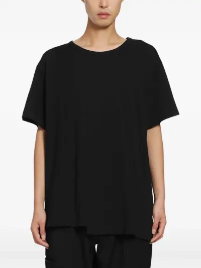 Yohji Yamamoto short-sleeve T-shirt - Black