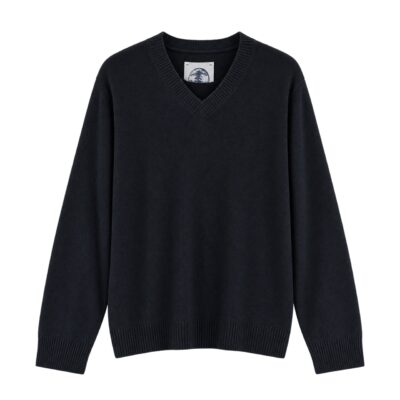 Ziggy Chen Knitted sweater with a V-neck
