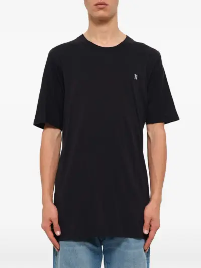 11 By Boris Bidjan Saberi logo-print cotton T-shirt - Black